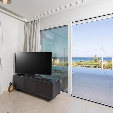 Alpha - 5 Bdrms, Private Pool, Sea View, Bbq * Pefkochori